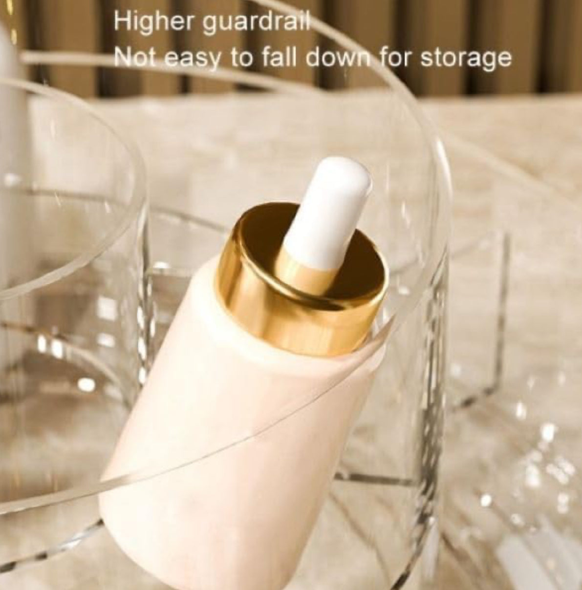 MHome Rotating Cosmetic Storage Box Large Capacity