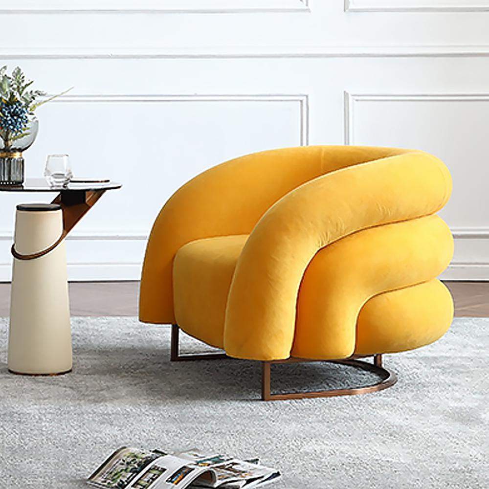 MFURN Nordic Luxury Lazy Single Sofa Chair-PreOrder Sales!