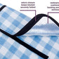 MHome Waterproof Sandproof Picnic & Beach Mat – Large Foldable Outdoor Mat