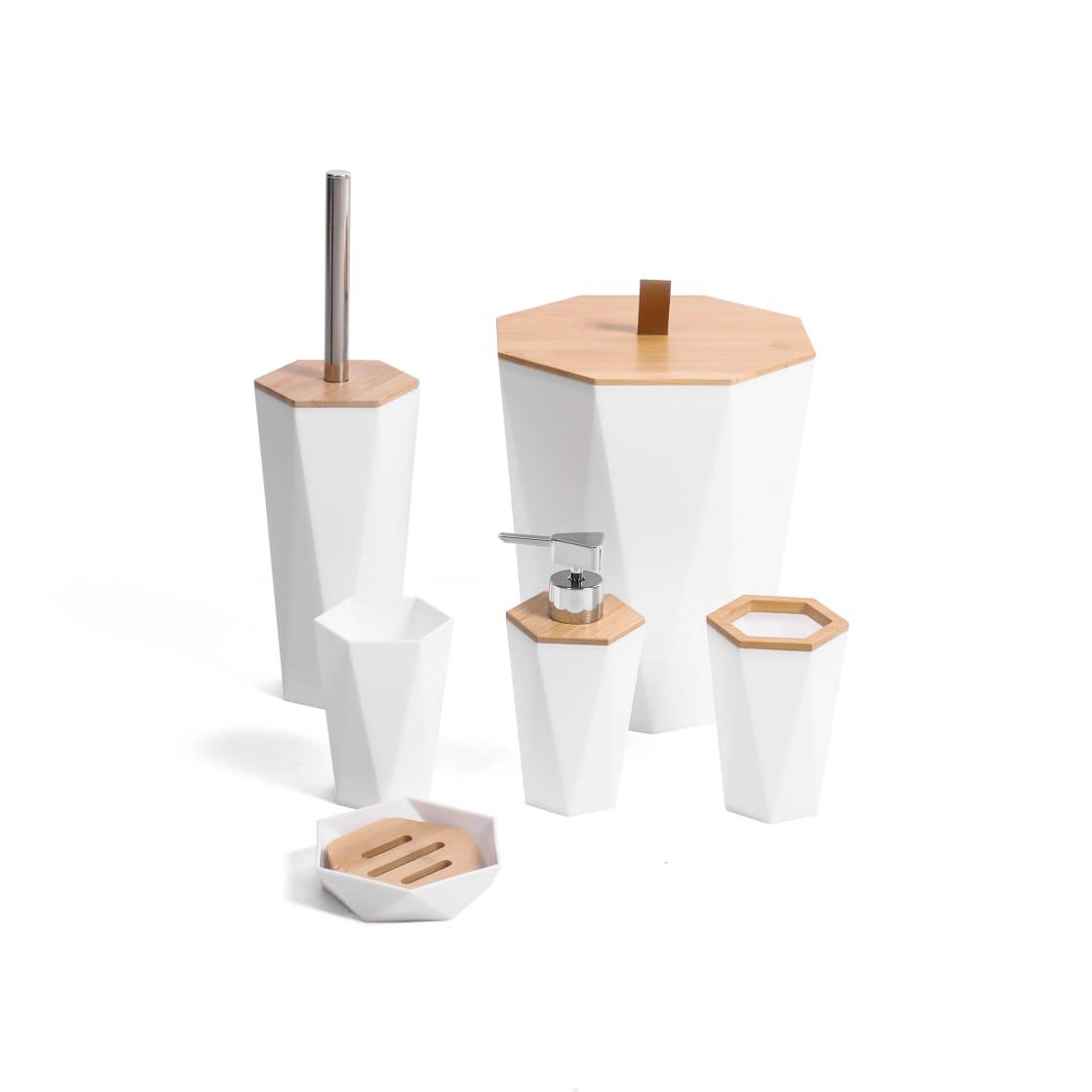 Luxury Bathroom Set Octagonal 6pc Set