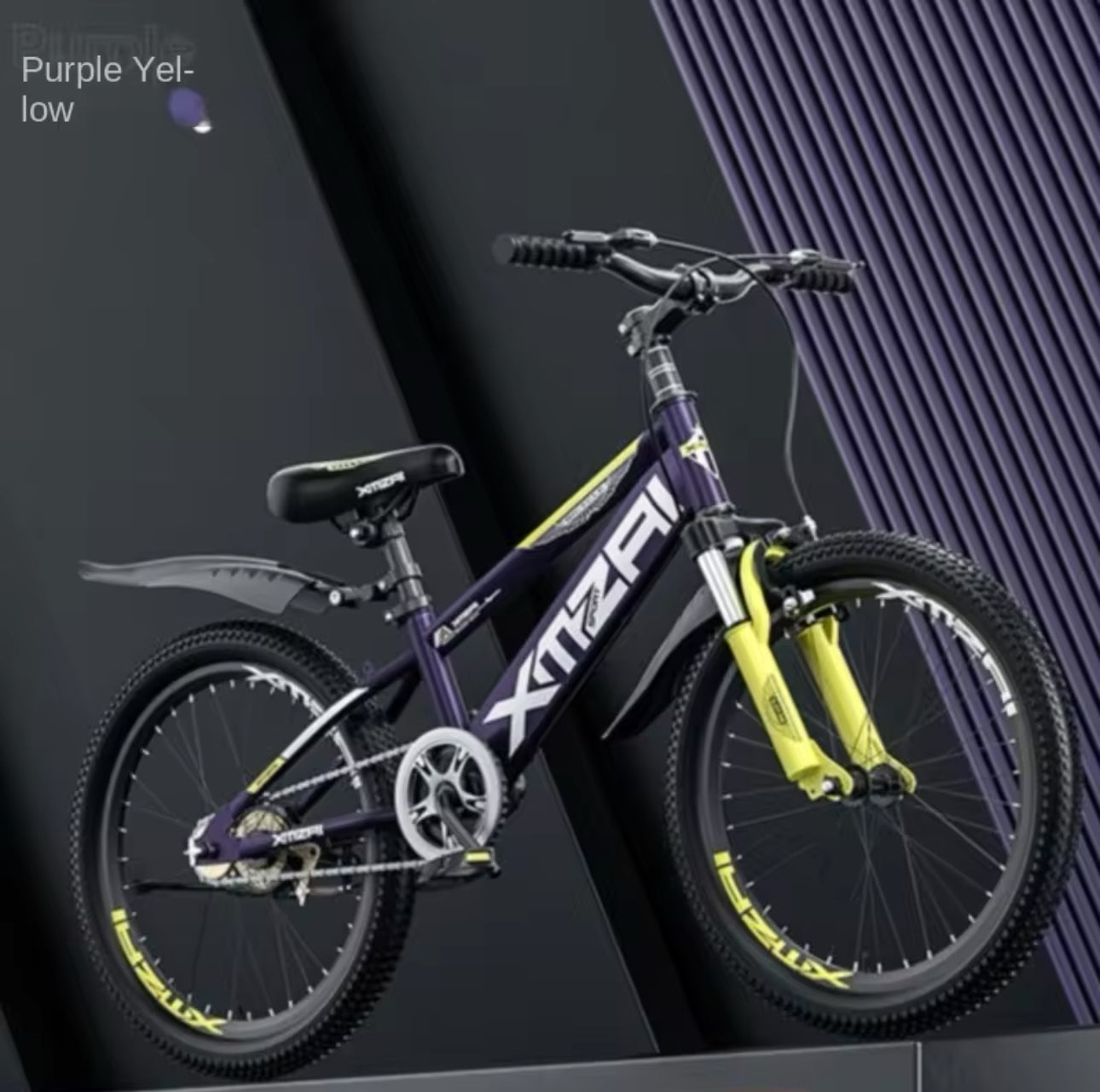 Single Speed Mountain Bike for Children Shock Absorption Suitable for Over 6 Years Old 20 Inch & 22 Inch - Various Colours