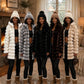 Ladies Faux Fur Coat-Various Colours