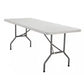 White Folding Table 1.8M