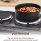 RAF 55L 2 in 1 Electric Oven with 2 Hotplates 1800w
