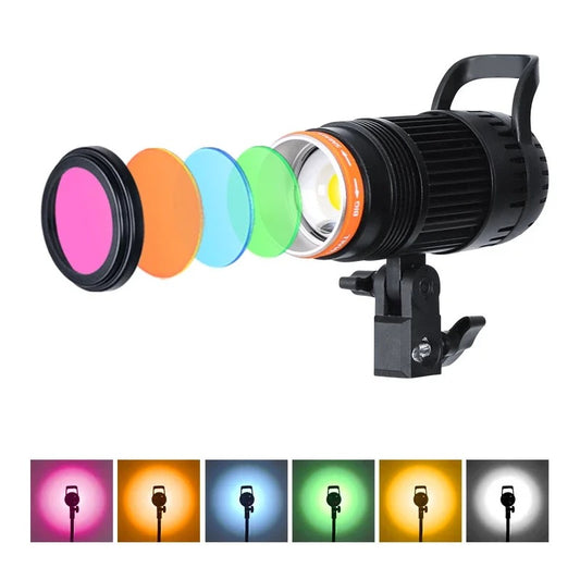 Portable LED Photo Studio Spot Light with Adjustable Aperture 2M Tripod Stand Photography Light for Youtube Video