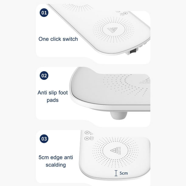 MHome Electric Warming Hot Tray With Adjustable Temperature