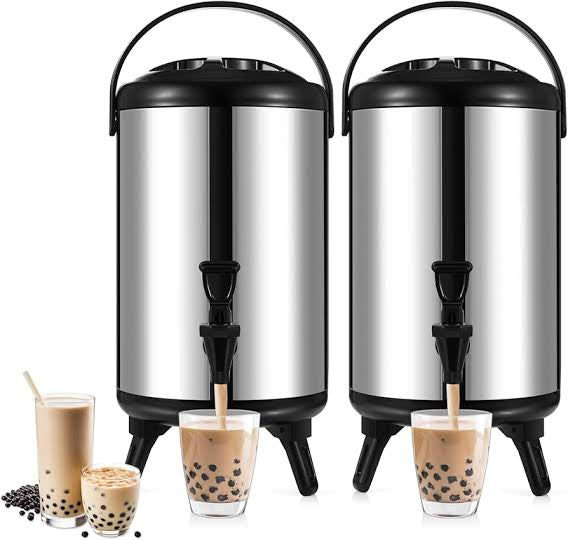 MHome Insulated Beverage Dispenser Stainless Steel 10L