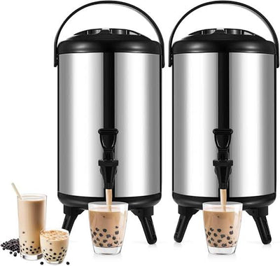 MHome Insulated Beverage Dispenser Stainless Steel 10L