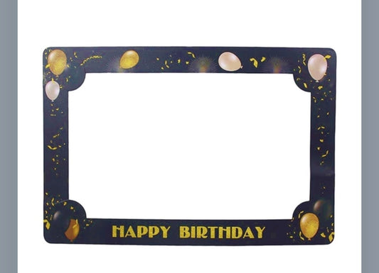 Happy Birthday Party Frame Prop-Various Options