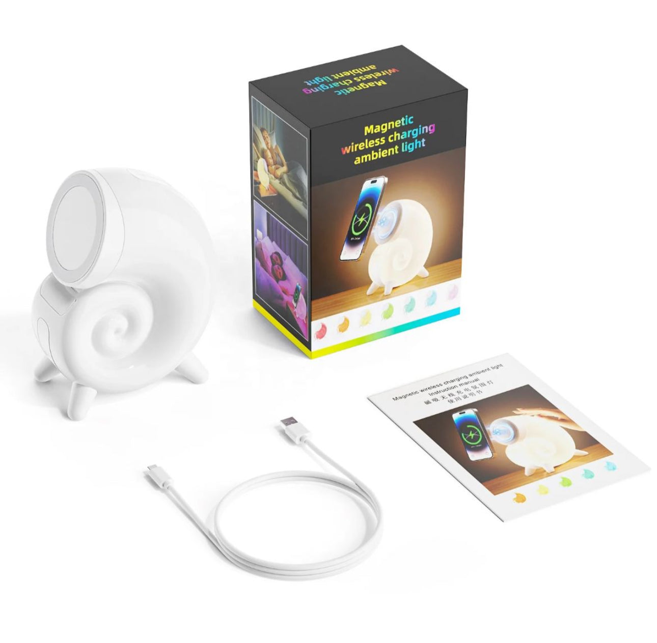 Conch Wireless Charger LED