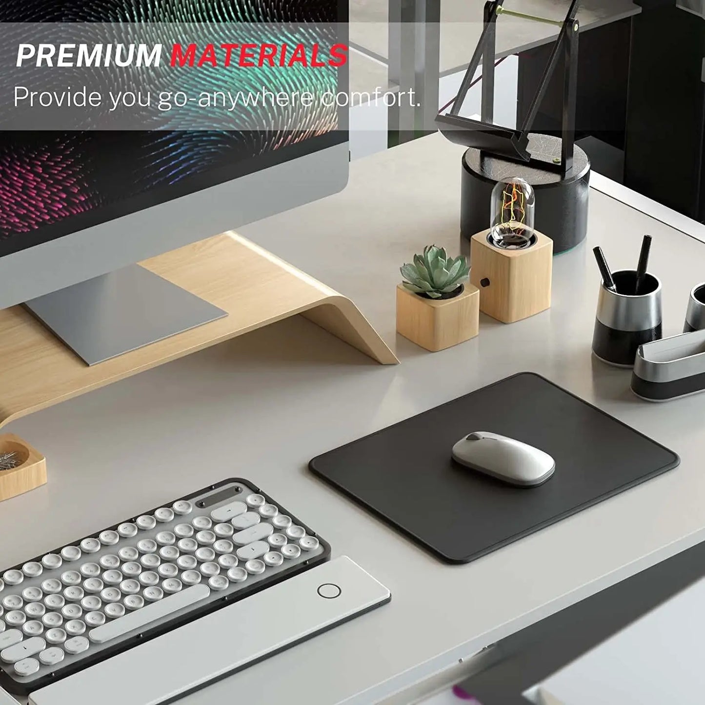 Mouse Pad with Stitched Edge 50*30*0.3cm