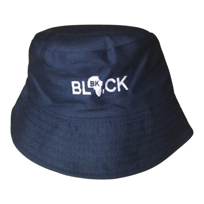 Bucket Hat- Africa Map / Black Logo