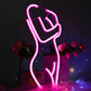 Lady LED Neon Sign (Front)