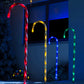 Christmas Candy Cane Pathway Lights Markers 4pc Set