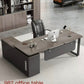 MFurn Executive Oak Office Desk& Chair Set Modern Design Spacious Functional-Various Options