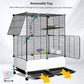 Modular Mobile
Bird Cage - Spacious 74cm x
37cm x 152cm Bird
Enclosure with Multi-Door