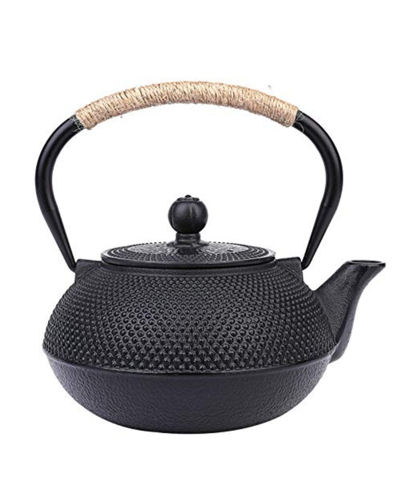 MHome Japanese Style Cast Iron Teapot – Traditional Tea Kettle with Infuser