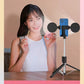 MTech Extendable Selfie Stick with Tik Tok Rechargeable Wireless Remote ,Tripod Stand and Double lamp