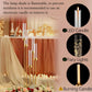 MHome Gold 5-Arm Floor Candelabra Candle Holder – Tall Wedding & Event Décor Stand