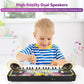 Kids Keyboard Piano, 37 Keys Keyboard Electric Digital Piano, Early Learning Educational Musical Toys Piano for Kids Toddlers Beginners with Music Stand, Microphone - Christmas Birthday Gifts