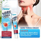 Sumifun Sore Throat Cream Cough Pharyngitis Medical Ointment Dry Itchy Neck Pain Relief Bad Breath Soothing Chinese Medicine - 20g