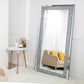 Crushed Diamond Large Rectangular Glass Mirror 2x1M Various Options