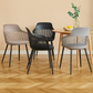 MFurn Modern Polypropylene Dining Chair with Cushioned Seat