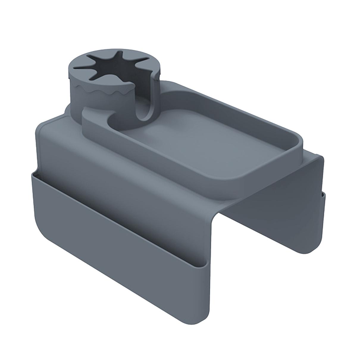 MHome Multifunctional Silicone Armrest Cup Holder Tray – Non-Slip Sofa Tray with Cup Holder & Storage Pockets