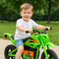 Kids Electric Sport Motorbike | 15 km/h | Key Start, Throttle Twist, Leather Seat, Inflatable Tyres