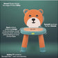 Teddy Baby Chair for Kids Study Table Chair with Non-Slip Base & High Backrest | Booster Seat for Baby | Home School Kids Chair for Baby Toddlers 1 to 5 Years Boys Girls