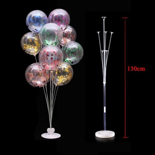 Balloons Stand Balloon Holder Stick – For Birthday , Anniversary and Bridal Shower and Baby Shower Party Balloon Decor Adult Birthday Party Decor - 2 Size Options