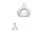 MHome Donut Shaped Ceramic Vase
