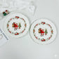 MHome Christmas Theme Under Plate 2pc Set