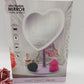 Pink Heart Vanity Mirror Essential Beauty