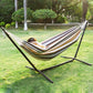 MHome 2-Person Hammock With Stand Brazilian-Style Outdoor Indoor