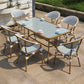 MFurn Lola French Bistro Outdoor Patio Set 7pc-Only Available On Pre-Order