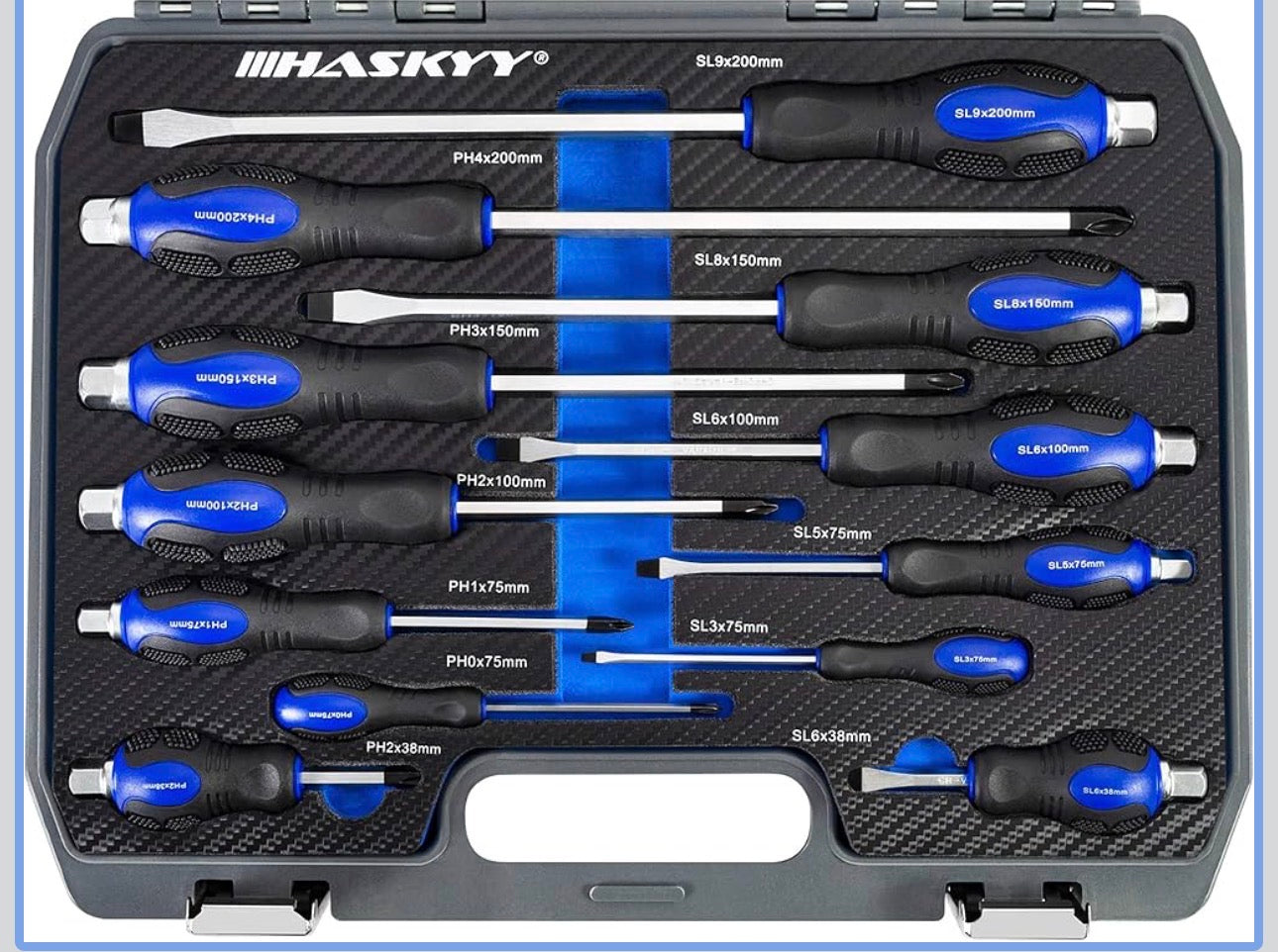 HASKYY Screwdriver Tool Set 12pc