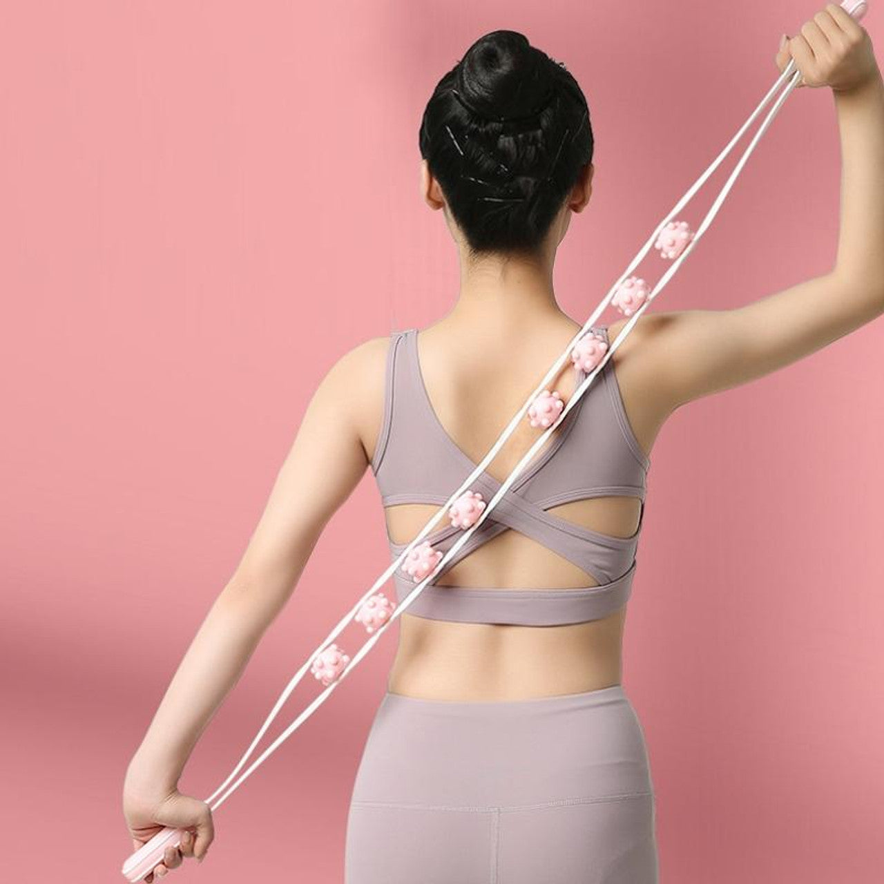 Shoulder Neck&Back Dredging Meridian Manual Roller Massager