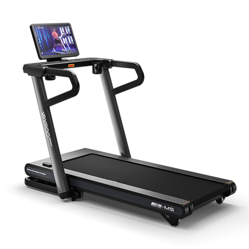 Pro-Sportz M5 Semi-Commercial Treadmill with -6% to +15% Incline & AI Suspension Shock Absorption
