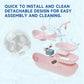 Pet Water Drinking Dispenser, Snail Shaped Ultra Quiet Automatic Circulation Pet Water Fountain For Indoor Pet