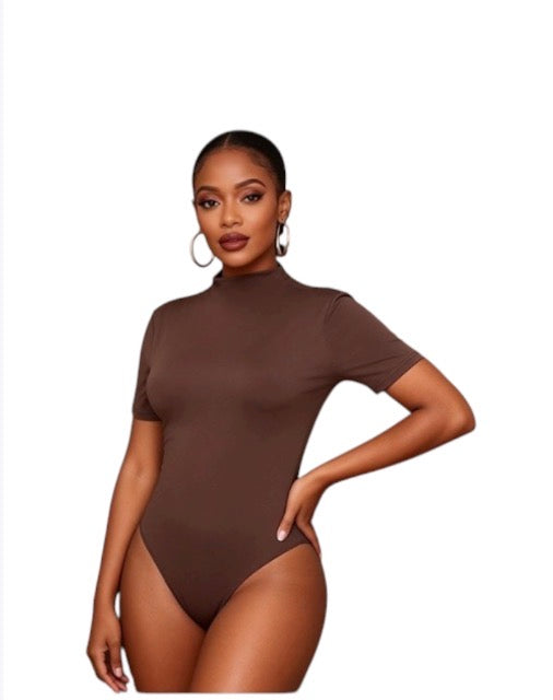 Ladies Shortsleeved Bodysuits-Various Colours