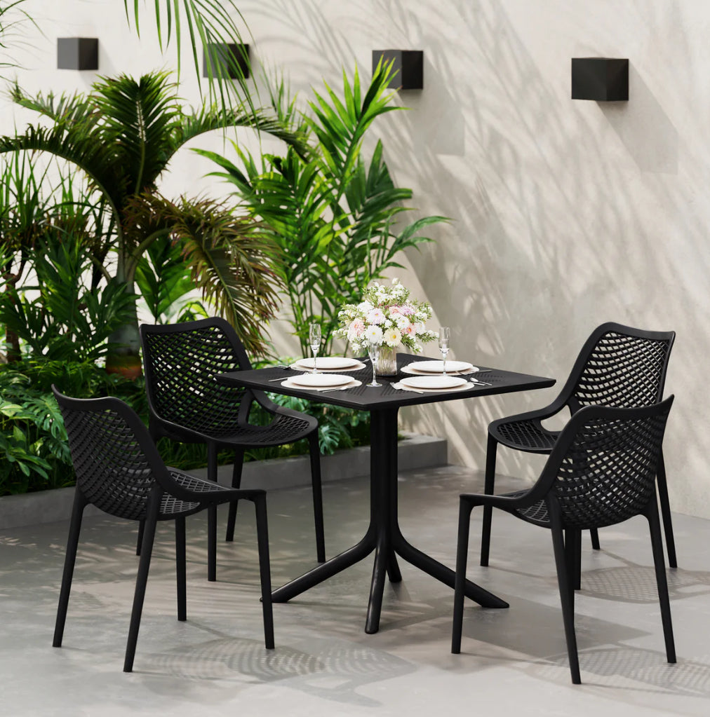 MFurn Modern Square PP Dining  Table-Various Colours