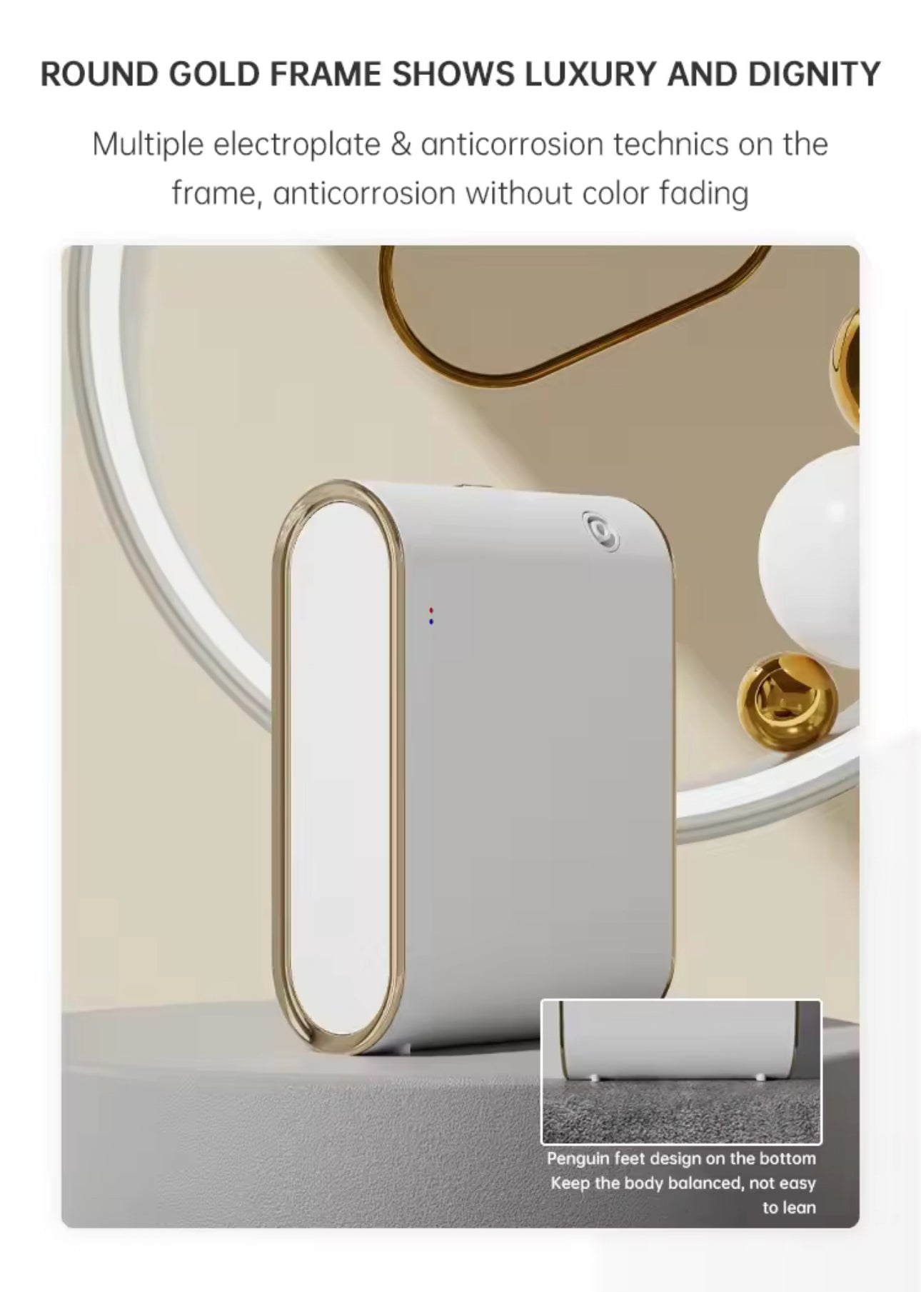 Mega-Scent Luxury Aromatherapy Nebuliser Essential Oil Diffuser With BT/USB & App Control