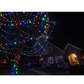 Christmas 100 LED SOLAR LIGHT STRING -MULTICOLOUR RED/BLUE/GREEN & IN COOL WHITE