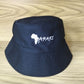 Bucket Hat- Africa Map / Black Logo