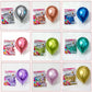 Pearl Chrome Metallic Balloons – 10\12 Inch 100pc Set | Wedding, Birthday & Party Decoration Balloon Kit