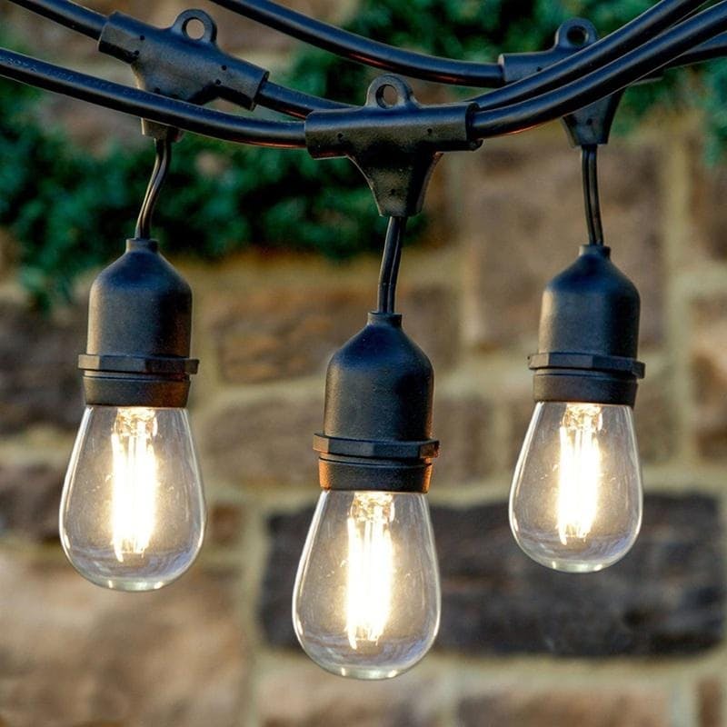 Festoon String Outdoor Globe Lights Various Options