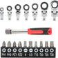 Multifunction Changeable Flex Ratchet Wrench 20pc