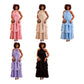 Ladies Multilayer Maxi Dress-Various Colours