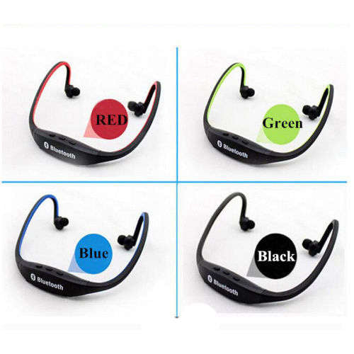 MTech Wireless Bluetooth Sport Headset MP3-Head Phone ( With Micro SD Slot Multicolor )